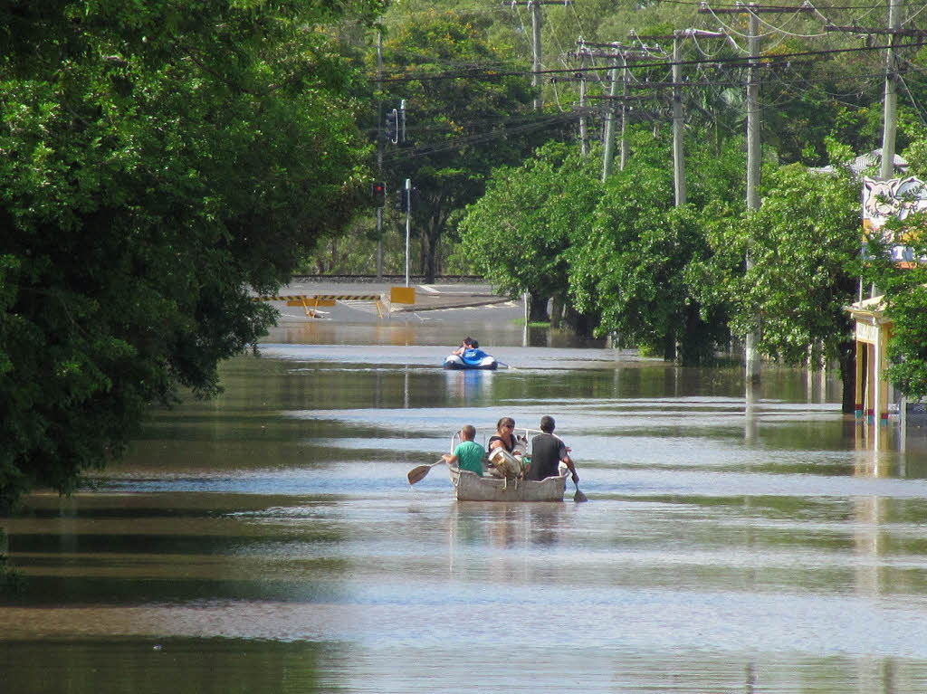 Hochwasser in Australien.