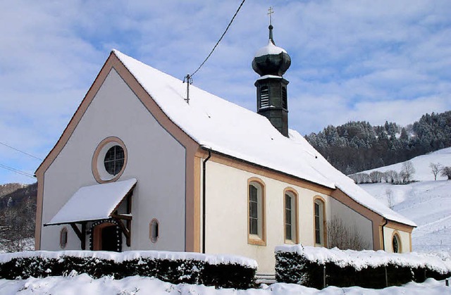 Im Winterkleid zeigte sich die Spielwe...Sonntag ihr Patroziniumsfest feierte.   | Foto: Eberhard Gross