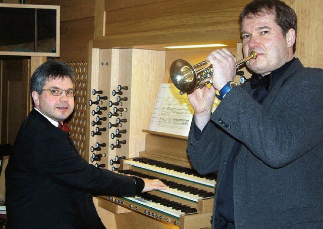 Clemens Staiger und Marcus Fehrenbach (rechts)  | Foto: Roswitha Frey