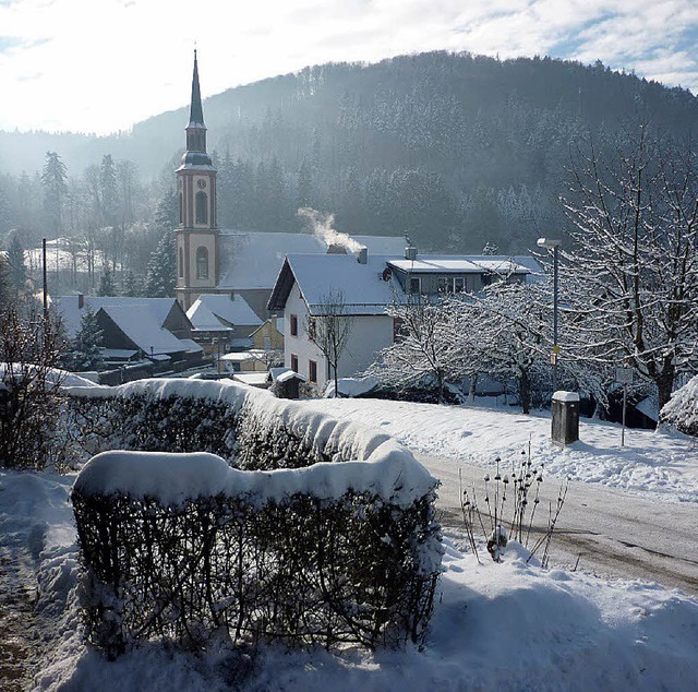 Der Winter kam herunter ins Tal.   | Foto: Patrick Ohnemus