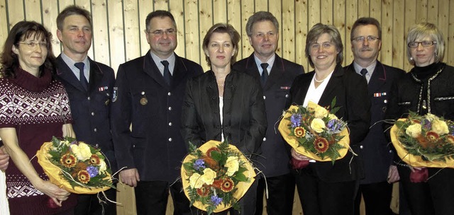 Generationswechsel bei der Endinger Ke...krfte aus ihren mtern verabschiedet.  | Foto: Ruth Seitz