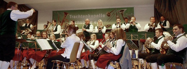 Das Dachsberger Blasorchester beherrsc...densten musikalischen Stilrichtungen.   | Foto: Sigurd Kaiser