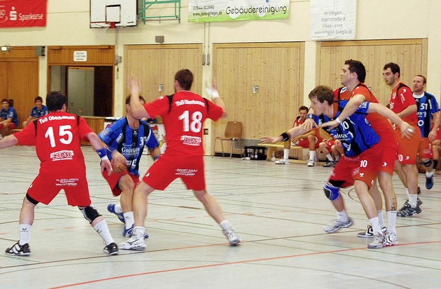 Im Spiel gegen den TuS Oberhausen konn...fr die Pokalniederlage revanchieren.   | Foto: Marion Domann