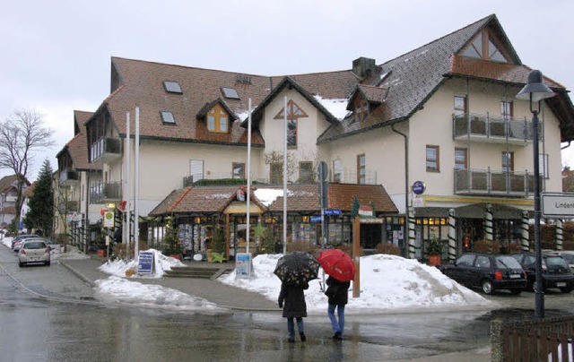 Das Zhringer Eck, Einkaufs- und Dienstleistungszentrum in St. Peter   | Foto: Wolfgang Grosholz