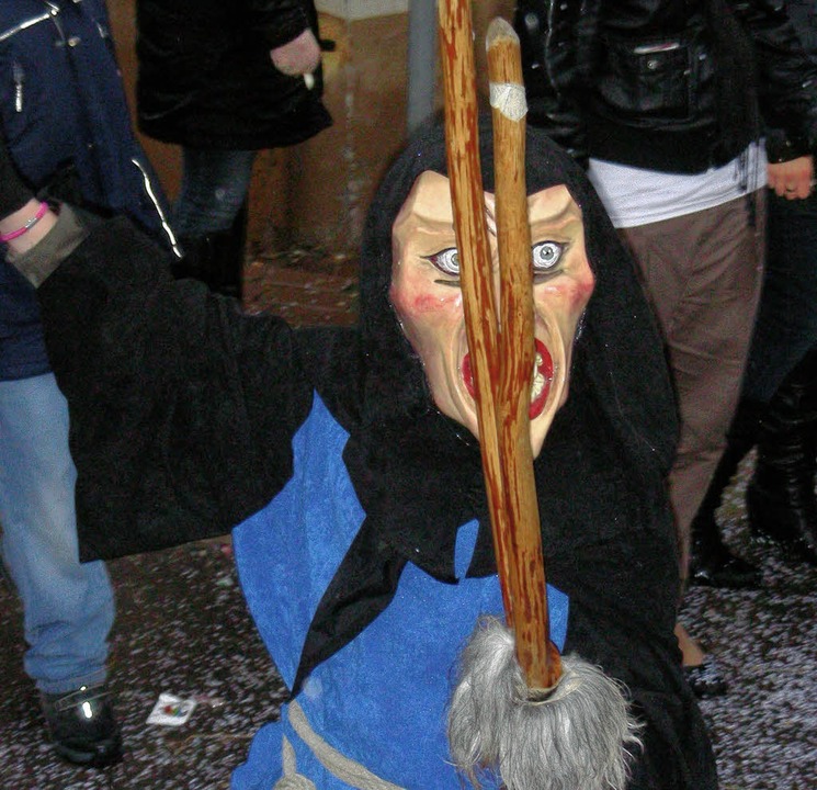 Hexe mit furchterregendem Blick  | Foto: Mario Schneberg