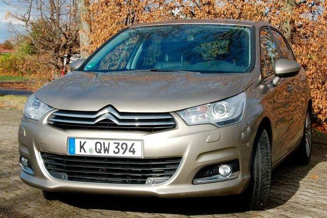Citroën C4: Elegant-komfortabler Golfjäger