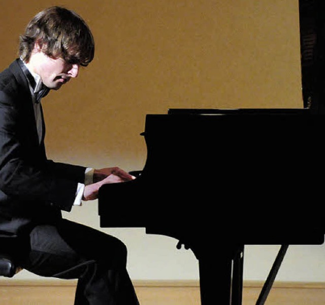 Ilya Rashkovskiy am Klavier   | Foto: W. Knstle