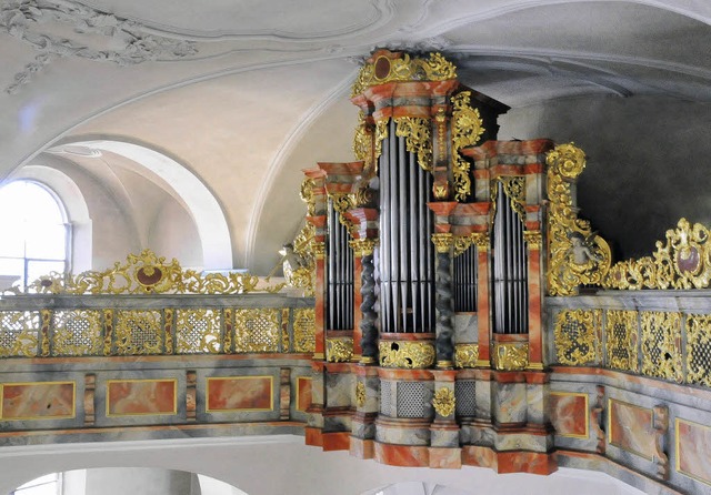Die Silbermann-Orgel in der Klosterkirche Unserer Lieben Frau.  | Foto: Sparkasse