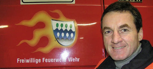 Nach 20 Jahren als Stadtkommandant ble...s Felber der Feuerwehr weiterhin treu.  | Foto: archivfoto: simon stortz