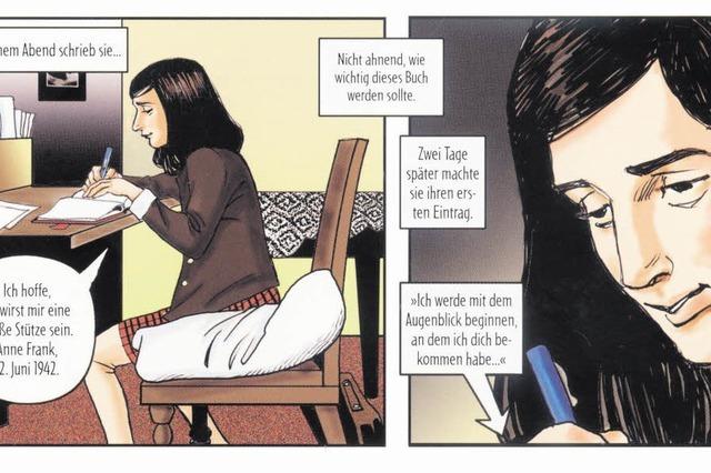 Anne Franks Leben als Comic