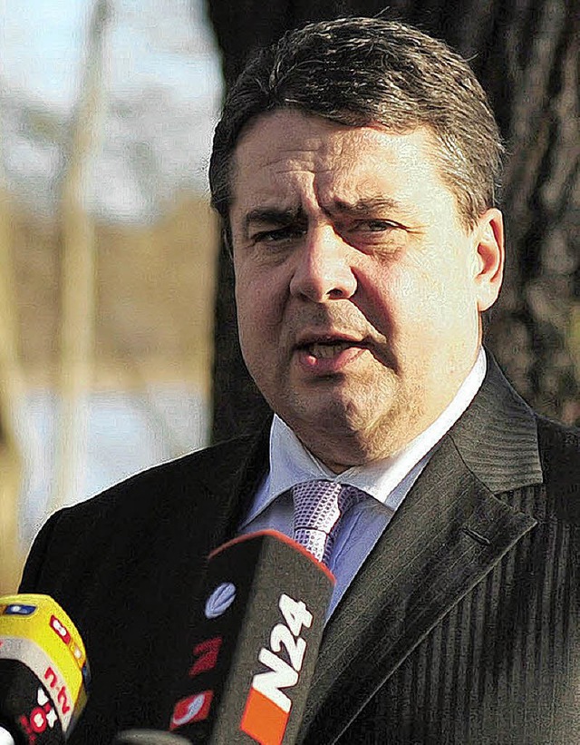 SPD-Chef Sigmar Gabriel  | Foto: dpa