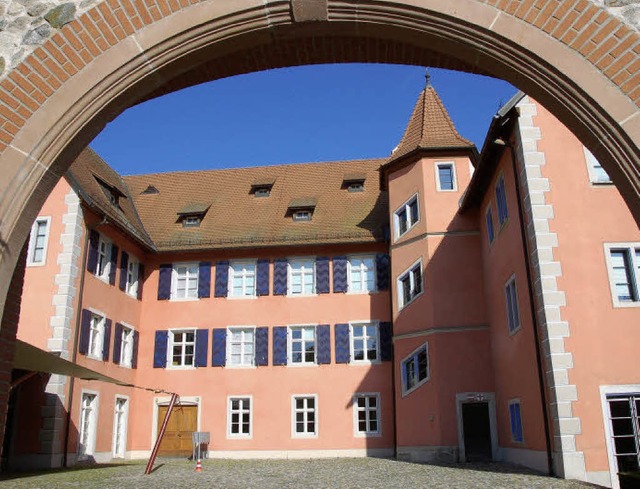 Gerne wird der Innenhof der Talvogtei ...einen tauglichen Wetterschutz bieten.   | Foto: Markus Donner