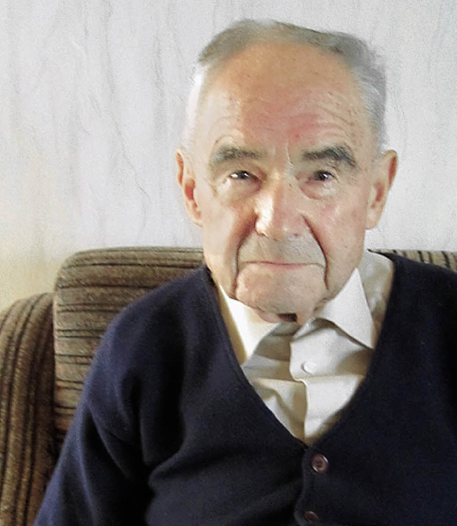 Karl Fehrenbach kann heute auf 85 Lebensjahre zurckblicken.   | Foto: Wehrle