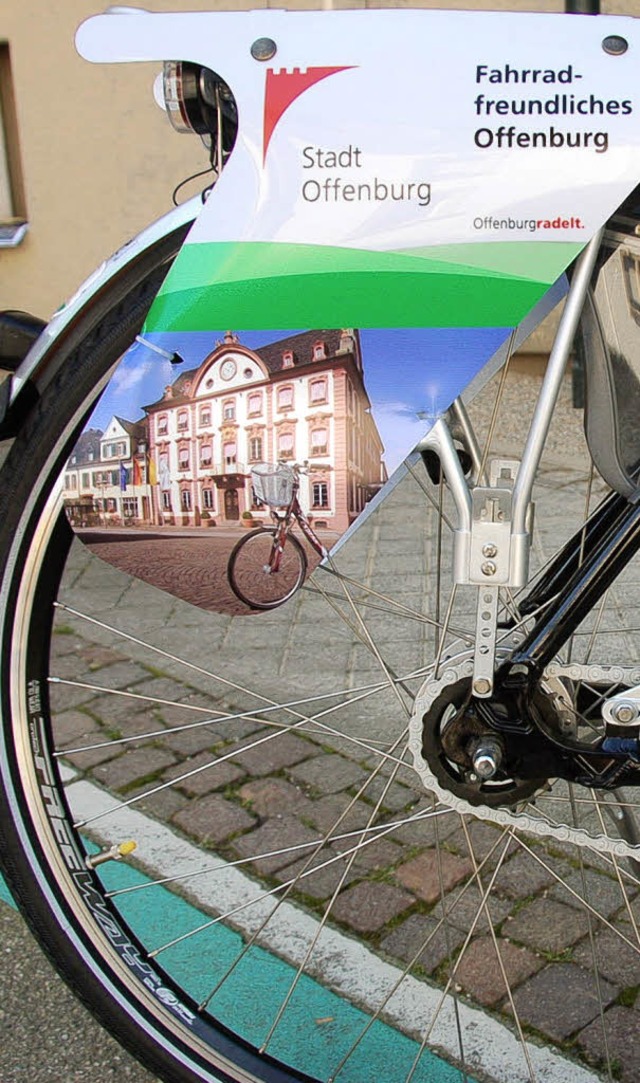 &#8222;Fahrradfreundlichkeit&#8220; ist in Offenburg keine Worthlse.    | Foto: Seller