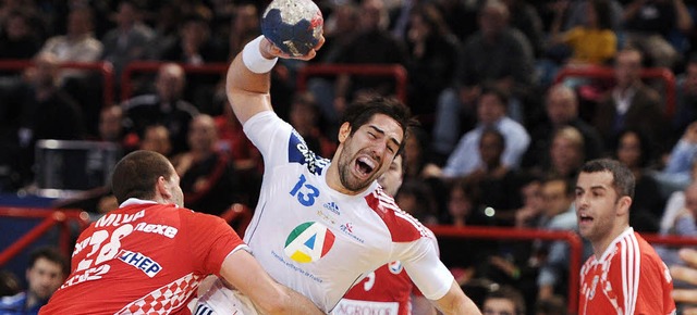 Ein Ballvirtuose mit Durchsetzungsvermgen: der Franzose Nikola Karabatic   | Foto: afp