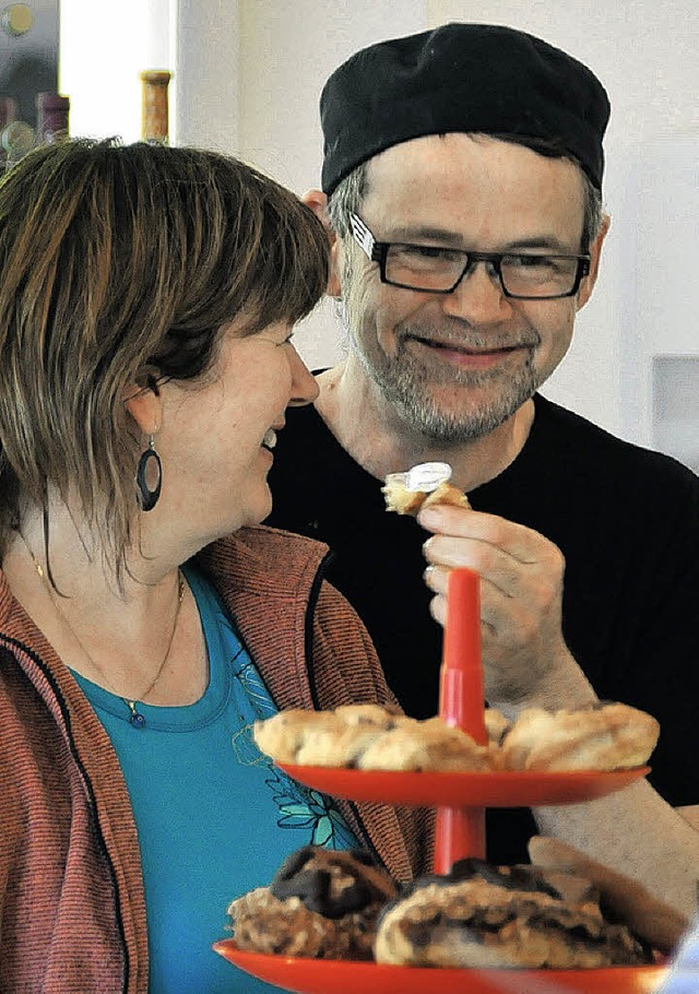 Seit 37 Jahren glcklich: Helga Jonsdttir und Arnor Herrmannson  | Foto: Andrea Schiffner