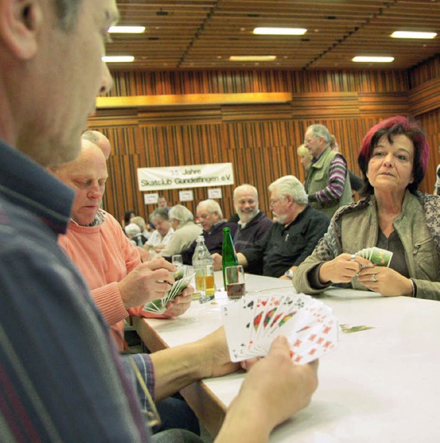 Skat-Turnier in Gundelfingen  | Foto: Andrea Steinhart