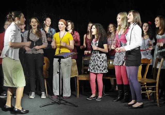 Jugend und Singen: in Zell-Weierbach ein populres Duo  | Foto: Wolfgang Faisst