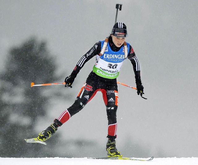 Zeigt ihre Klasse auch in Ruhpolding: Andrea Henkel  | Foto: afp