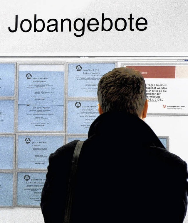 Es gibt wieder Auswahl bei den Jobangeboten.  | Foto: dpa