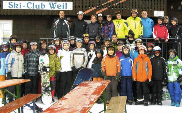 Viel Spa hatte der Nachwuchs des Skiclubs bei der Jugendwoche in Todtnauberg.   | Foto: BZ