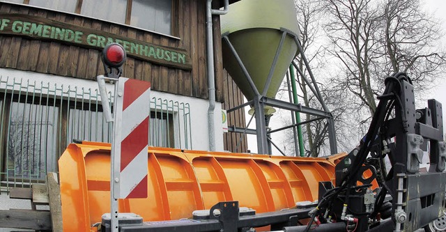 Ein zweites Salzsilo soll mehr Lagerkapazitt fr den Winterdienst schaffen.   | Foto: Wilfried Dieckmann