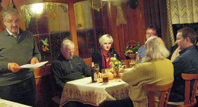 Eine hnliche Runde wie vor acht Jahre...aisers in Wolpadingen zusammengefunden  | Foto: Karin Stckl-Steinebrunner