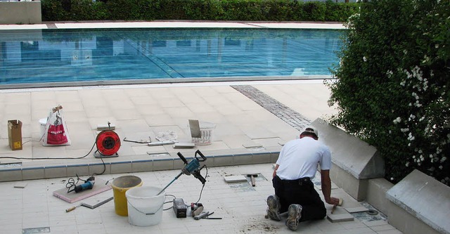 Auch das Kippenheimer Schwimmbad muss mit weniger Geld auskommen.   | Foto: BZ