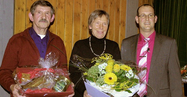 Albert und Bettina Seifried wurden in ...ches Brgerengagement ausgezeichnet .   | Foto: Birgit Rde