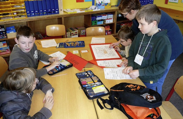 Die Kollnauer Schler hatten Besuch aus Frankreich.   | Foto: Schule