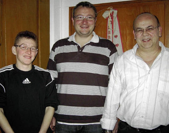 Patrick Lutyj (links) wurde zum  neuen...25 Jahren aus der Vorstandsriege aus.   | Foto: Cornelia Selz