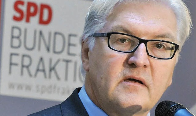 Frank Walter Steinmeier   | Foto: dpa