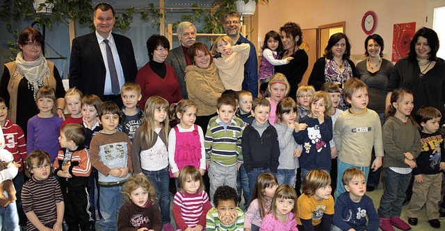 Erneut wurde der  Kindergarten Wonnent... musikalische Frderung ausgezeichnet.  | Foto: Sonja Lutz