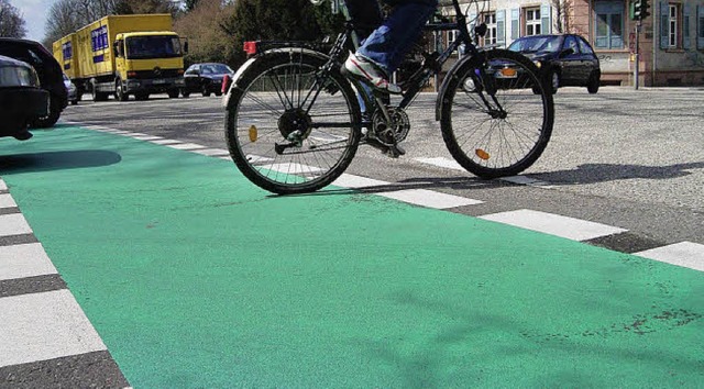 Grn fr Radler: Das Fahrradkonzept vo...t und teils weiterentwickelt werden.    | Foto: Seller