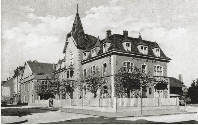 Der Oberrheinische Hof ist ein Thema d... Historie der Rheinfelder Gaststtten.  | Foto: Privat