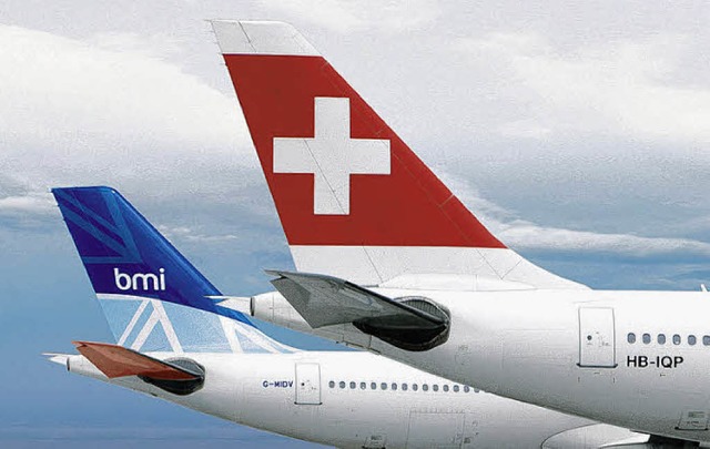 Spannen zusammen: Swiss und bmi.   | Foto:  Swiss