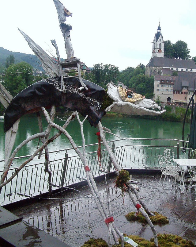 Unvergessenes Event der Kunstwerksta(d... zu den Laufenburger Kulturtagen 2009   | Foto: Roswitha Frey