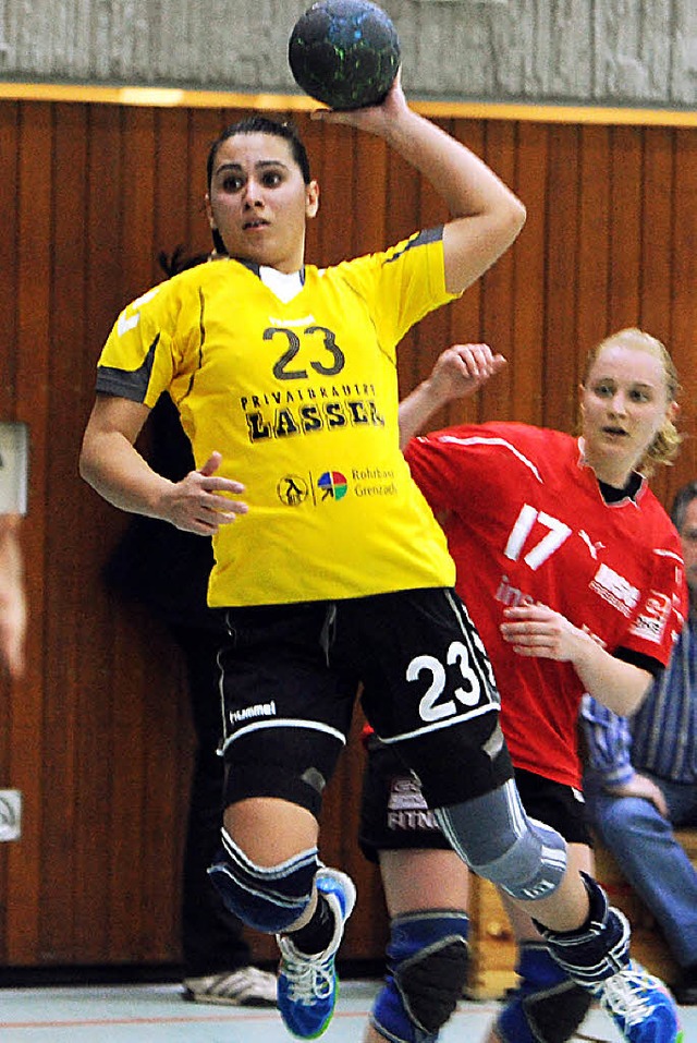 dorina carbune TV Grenzach Handball Fr...ne TV Grenzach Handball Frauen 3. Liga  | Foto: meinrad SCHN