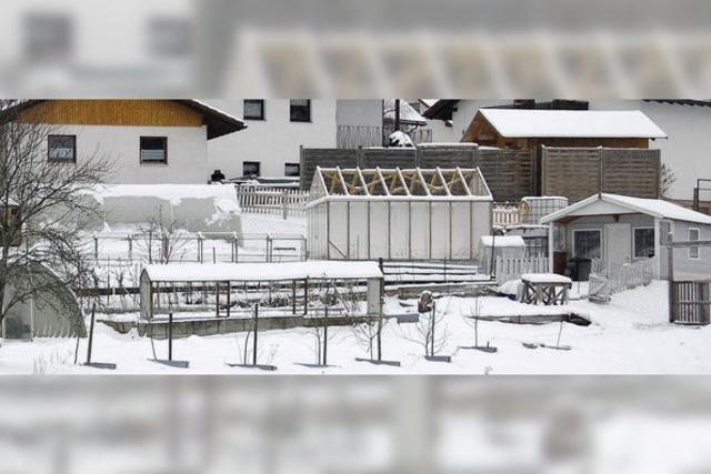 Kein Garten ohne Bebauungsplan