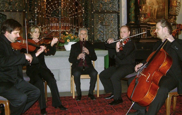 Virtuose Kontraste fhrten das Caravag...r Laufenburger Kirche St. Johann vor.   | Foto: Roswitha Frey