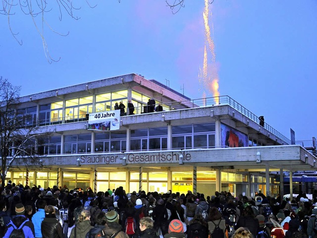 Die Staudinger Gesamtschule in Freiburg.  | Foto: Thomas Kunz