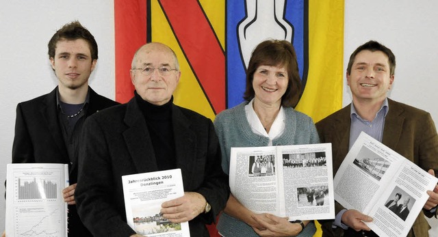 Vieler Kpfe Arbeit steckt im Jahresr...r, Carola Horstmann und Helmut Kunkler  | Foto: Zimmermann-Duerkop