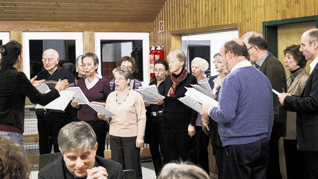 Fr einen flotten Auftakt bei der Brg...chts). Vorne sitzend OB Martin Albers.  | Foto: Dinort