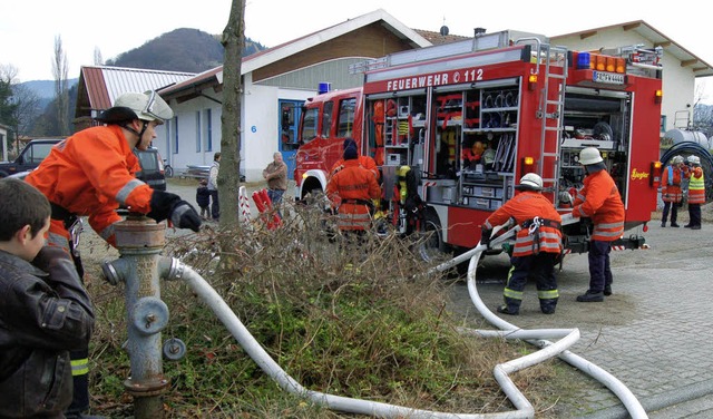 Hilfe frs Glottertal und dessen Wehr ... im Ernstfall auch von Nachbarwehren.   | Foto: Christian Ringwald