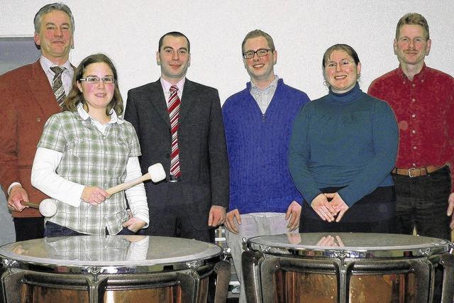 Alles ganz harmonisch bei der Waldshuter Stadtmusik