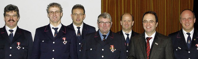 Engagiert: In der Feuerwehr Seelbach s...ommandant Bernd Wagner geehrt worden.   | Foto: h. fssel