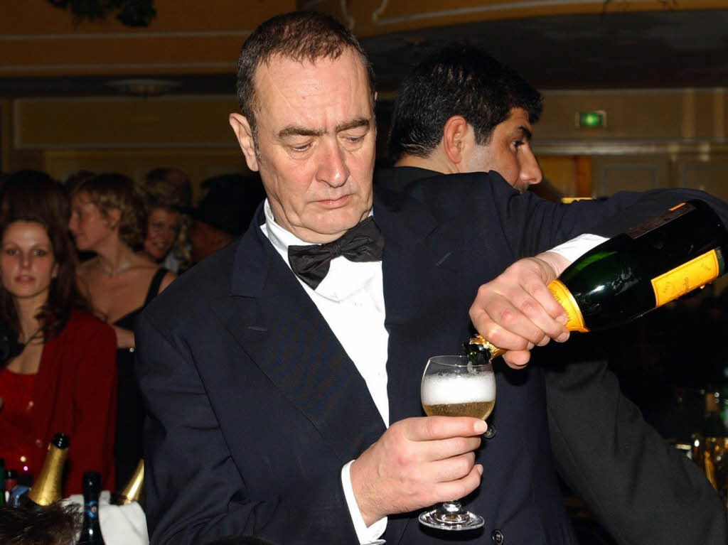 2002: Ein Glas Champagner beim Deutschen Filmball