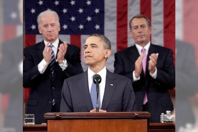 Sputniks, Wahlkampf, Poesie: Obamas Rede zur Lage der Nation