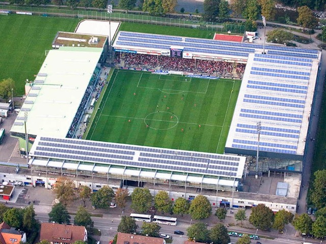 Das SC-Stadion von oben.  | Foto: SC Freiburg