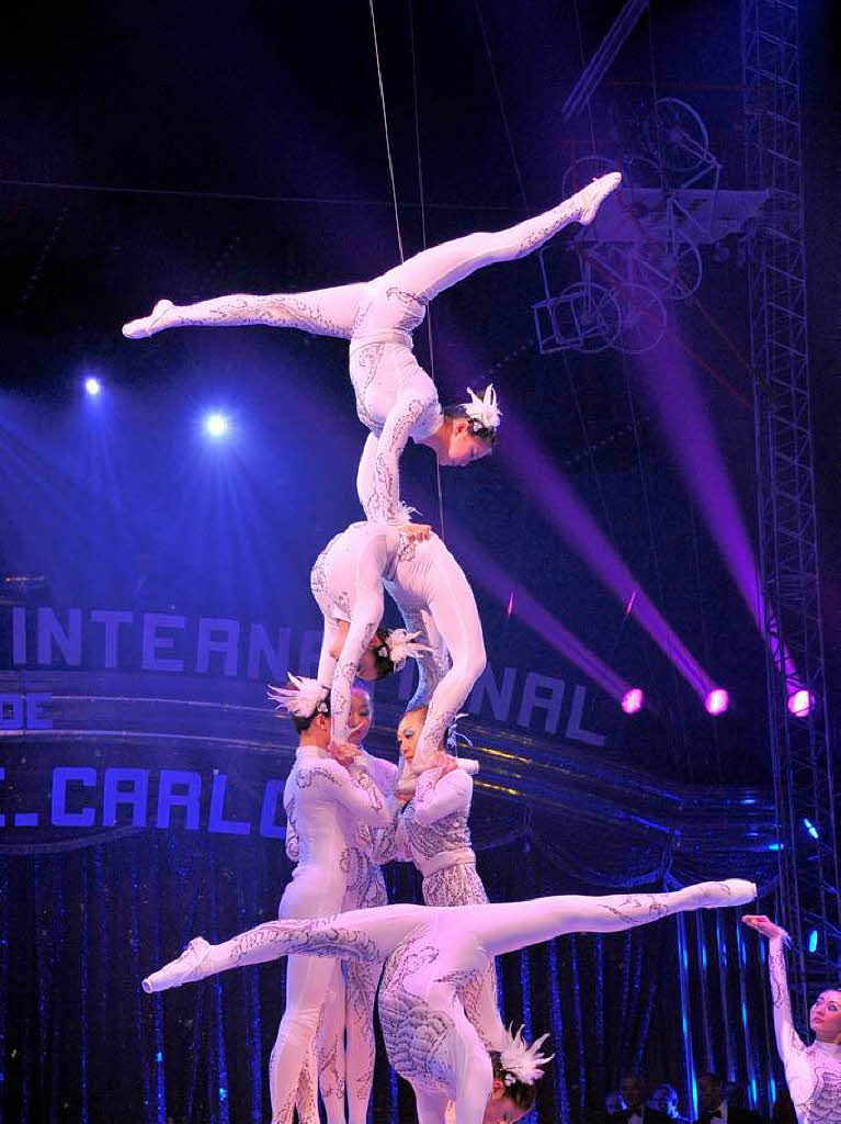 Bilder vom 35. Internationalen Zirkusfestival in Monte Carlo